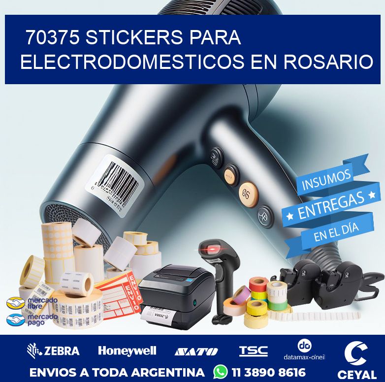 70375 STICKERS PARA ELECTRODOMESTICOS EN ROSARIO