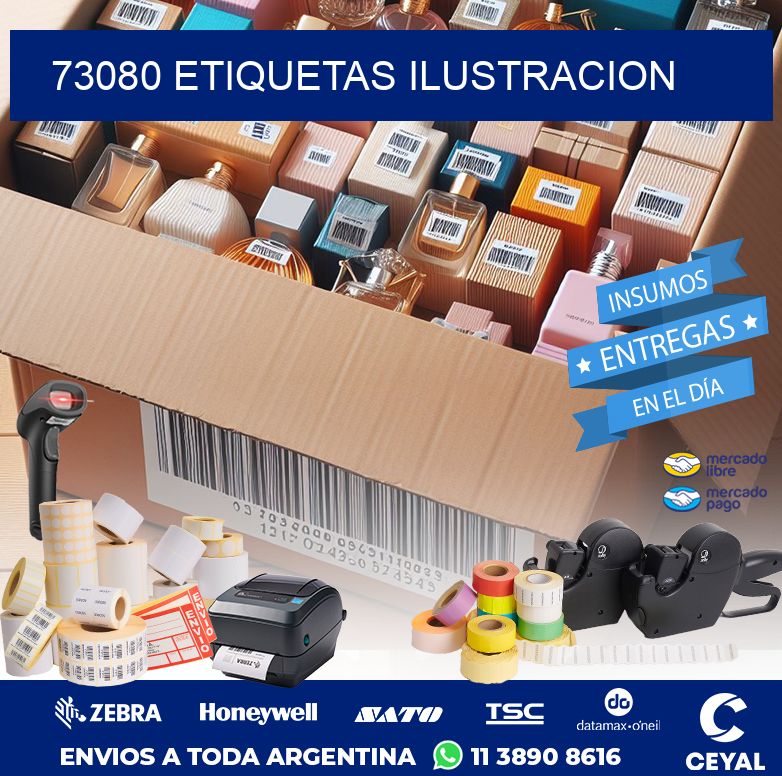 73080 ETIQUETAS ILUSTRACION