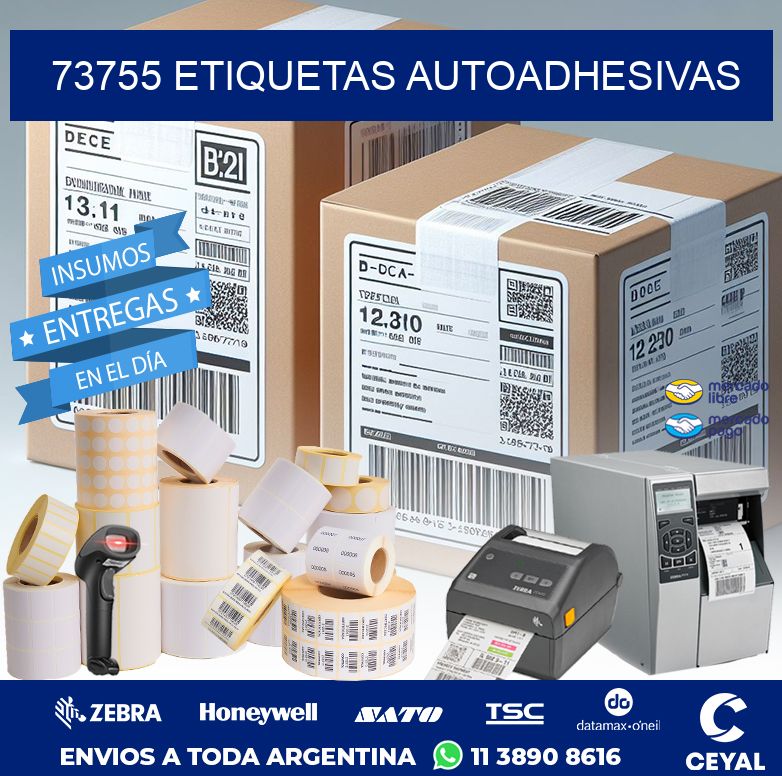 73755 ETIQUETAS AUTOADHESIVAS