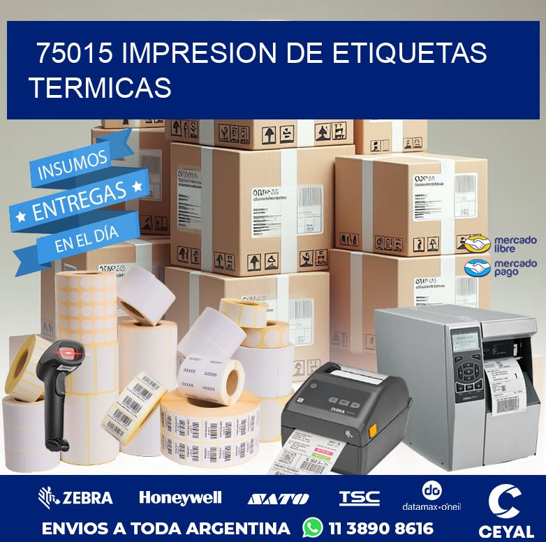 75015 IMPRESION DE ETIQUETAS TERMICAS