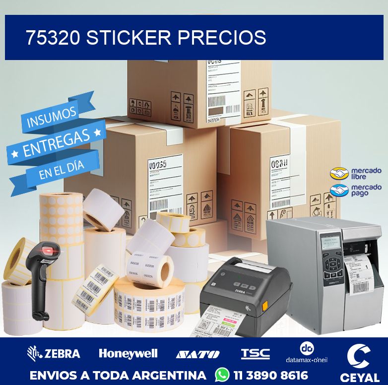75320 STICKER PRECIOS