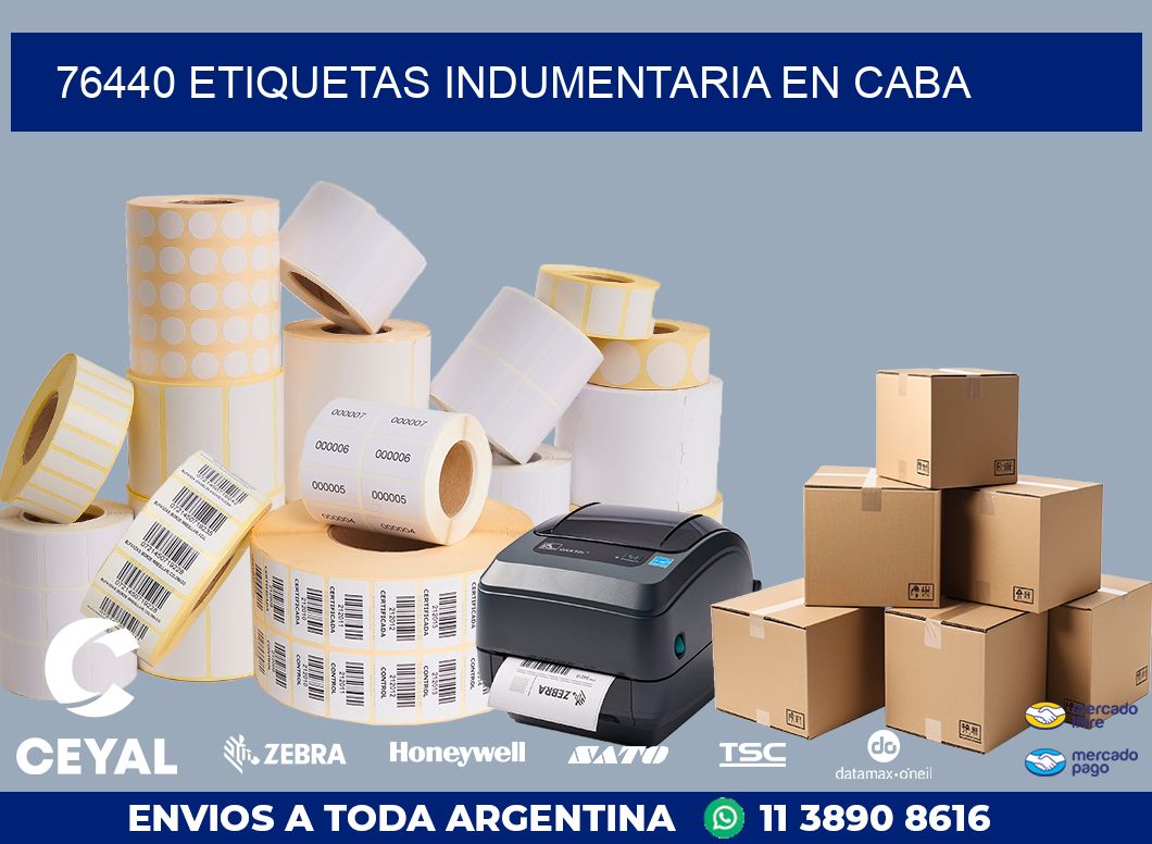 76440 ETIQUETAS INDUMENTARIA EN CABA