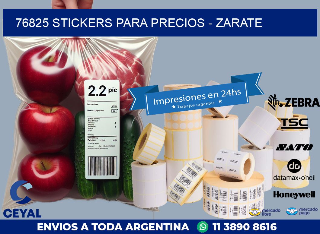 76825 STICKERS PARA PRECIOS – ZARATE
