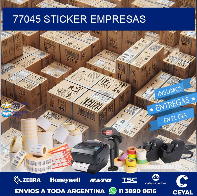 77045 STICKER EMPRESAS