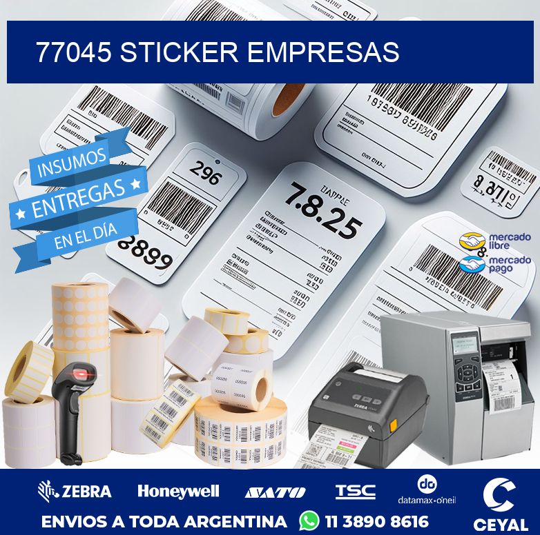 77045 STICKER EMPRESAS