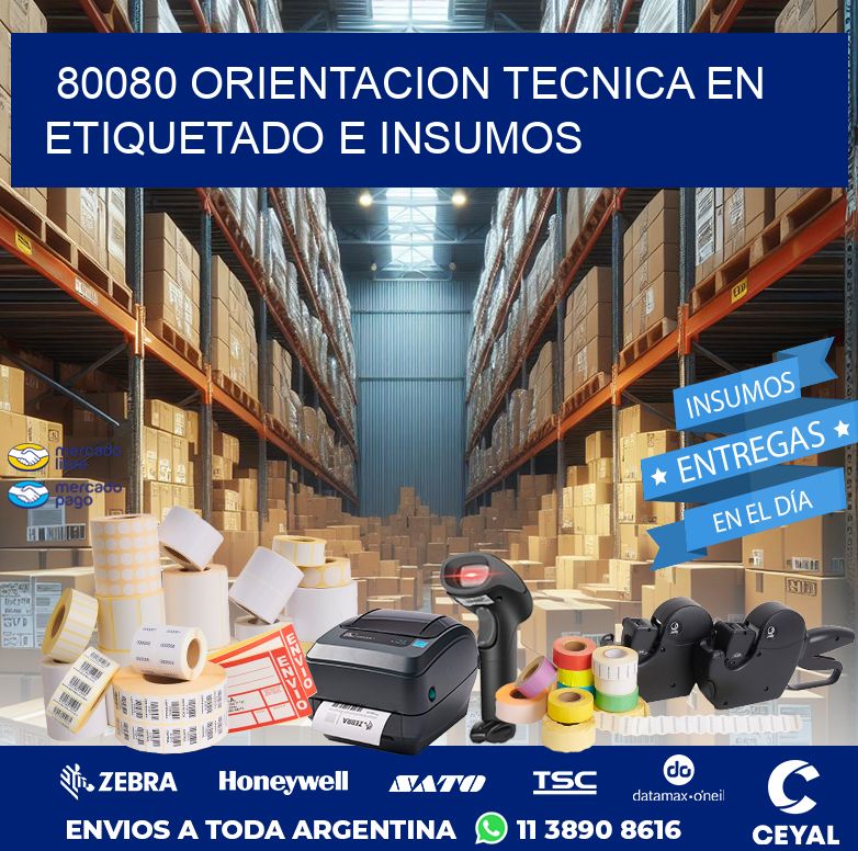 80080 ORIENTACION TECNICA EN ETIQUETADO E INSUMOS