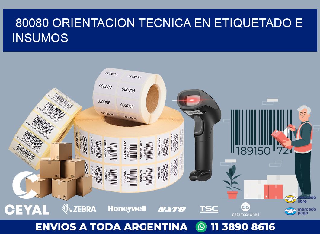 80080 ORIENTACION TECNICA EN ETIQUETADO E INSUMOS
