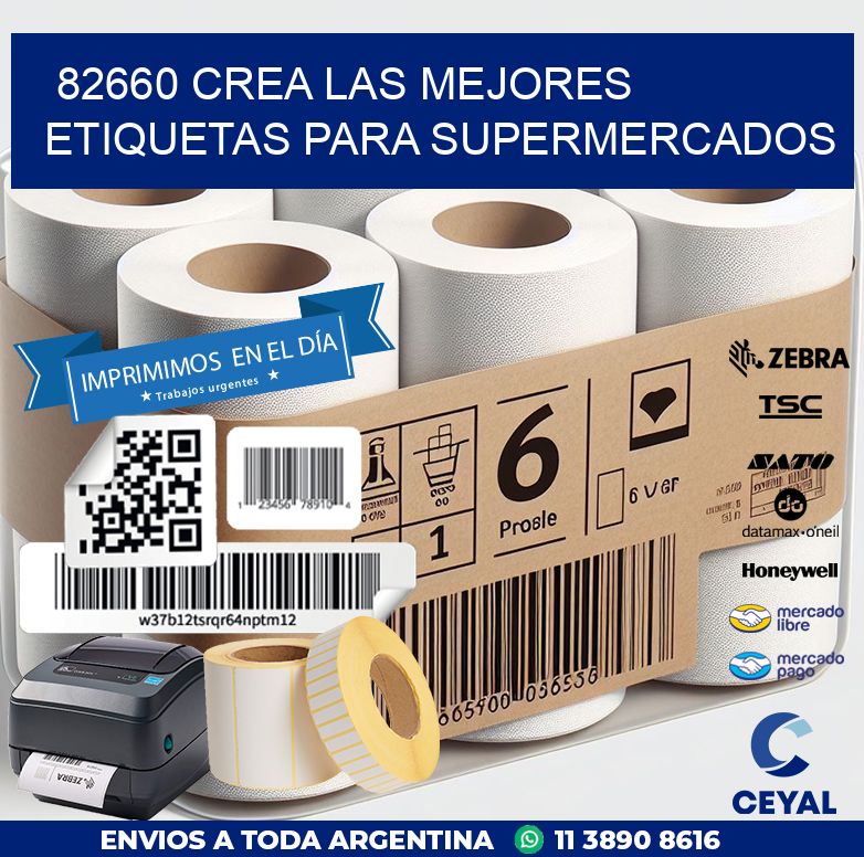 82660 CREA LAS MEJORES ETIQUETAS PARA SUPERMERCADOS