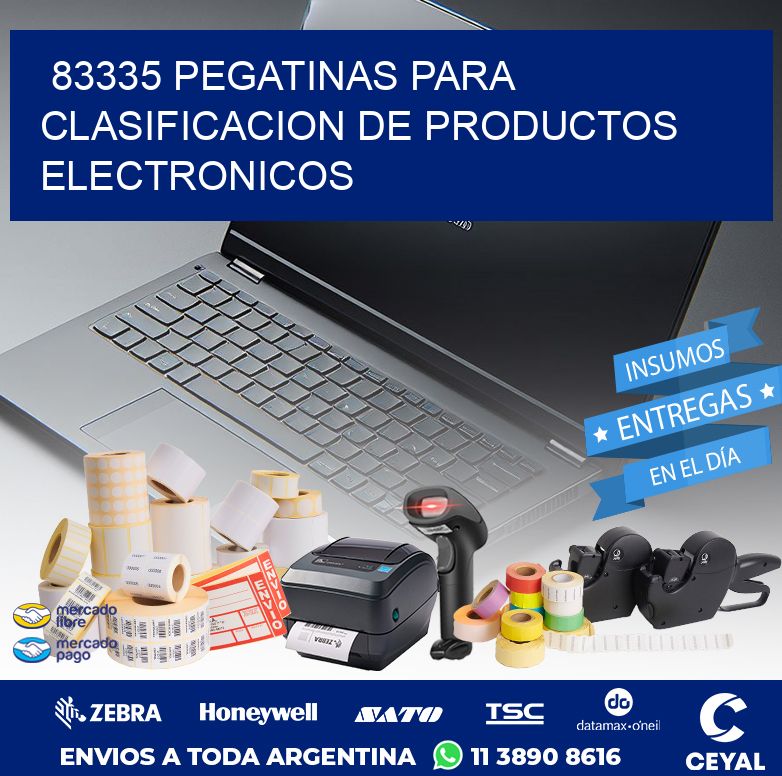 83335 PEGATINAS PARA CLASIFICACION DE PRODUCTOS ELECTRONICOS