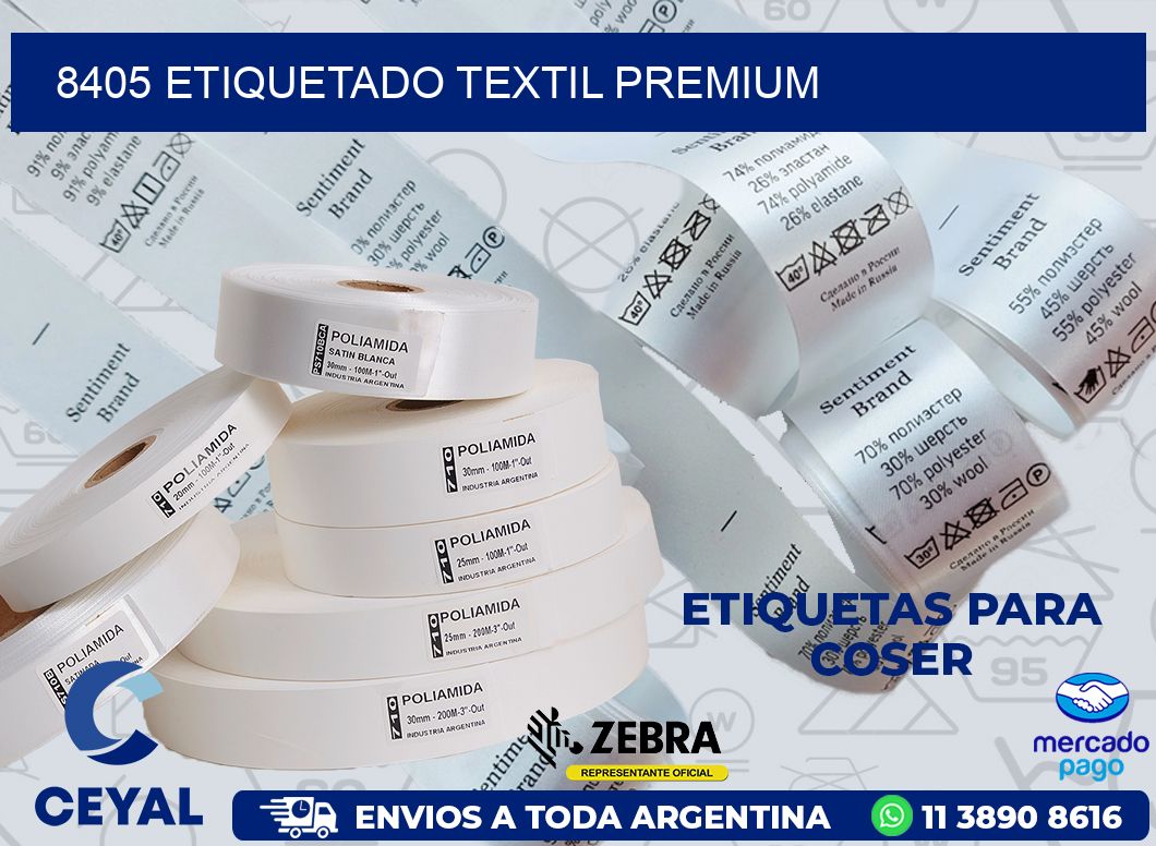 8405 ETIQUETADO TEXTIL PREMIUM
