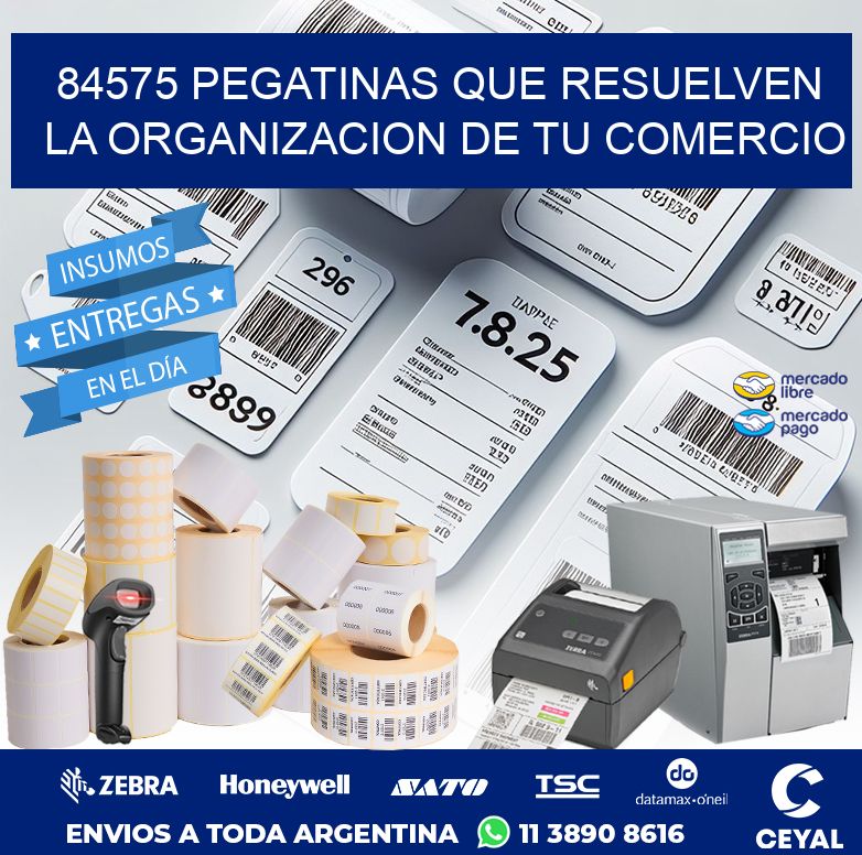 84575 PEGATINAS QUE RESUELVEN LA ORGANIZACION DE TU COMERCIO
