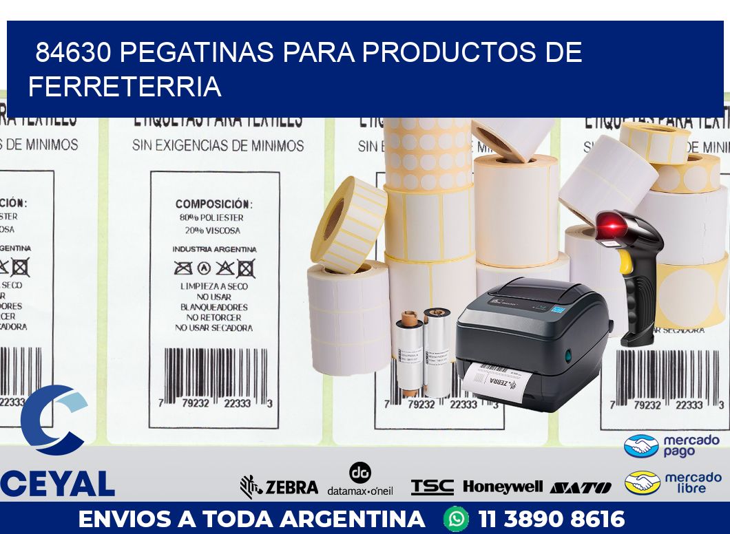 84630 PEGATINAS PARA PRODUCTOS DE FERRETERRIA