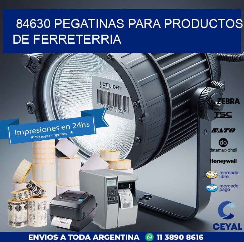 84630 PEGATINAS PARA PRODUCTOS DE FERRETERRIA