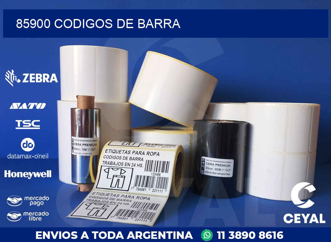 85900 CODIGOS DE BARRA