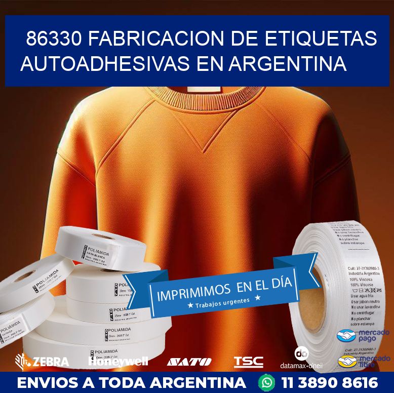 86330 FABRICACION DE ETIQUETAS AUTOADHESIVAS EN ARGENTINA