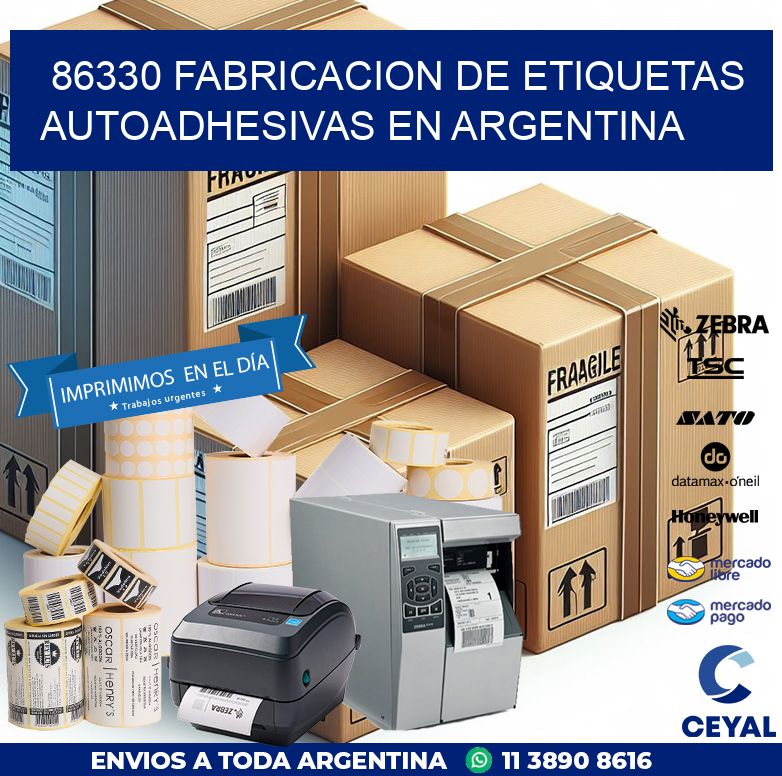 86330 FABRICACION DE ETIQUETAS AUTOADHESIVAS EN ARGENTINA