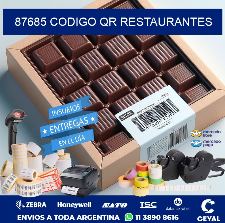 87685 CODIGO QR RESTAURANTES