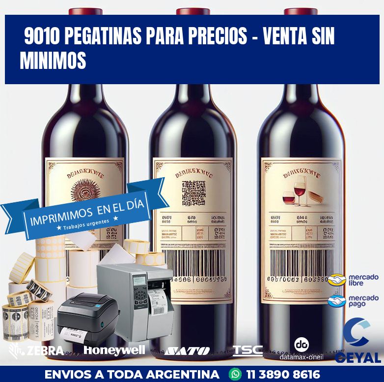 9010 PEGATINAS PARA PRECIOS - VENTA SIN MINIMOS