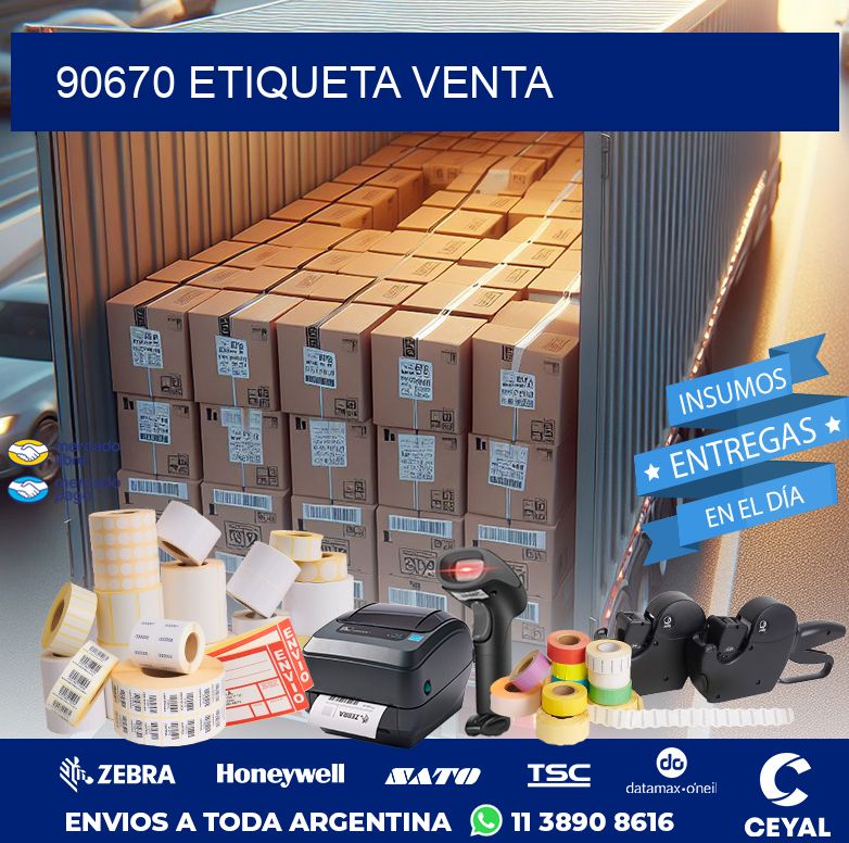 90670 ETIQUETA VENTA