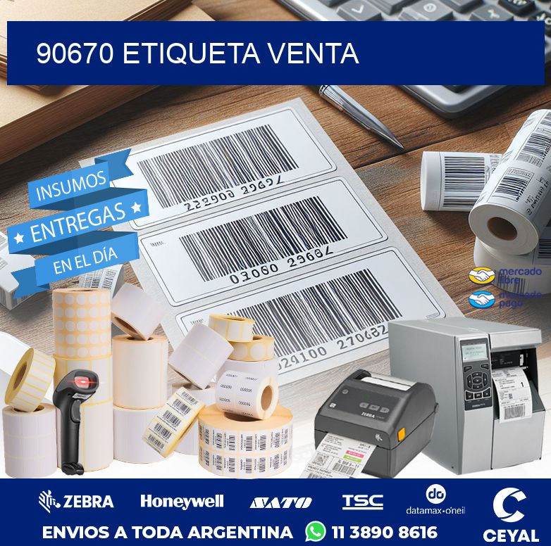 90670 ETIQUETA VENTA