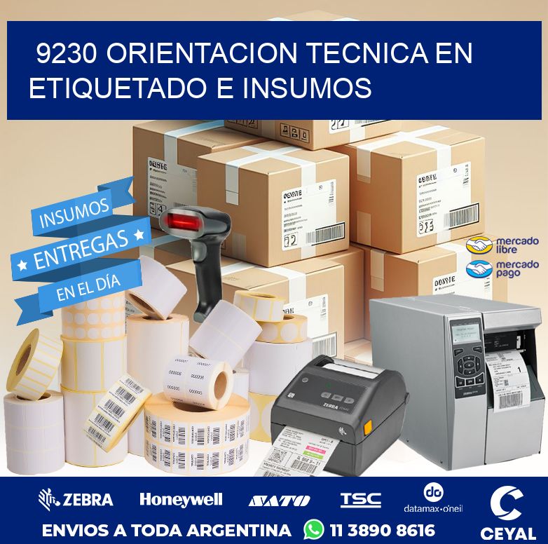 9230 ORIENTACION TECNICA EN ETIQUETADO E INSUMOS