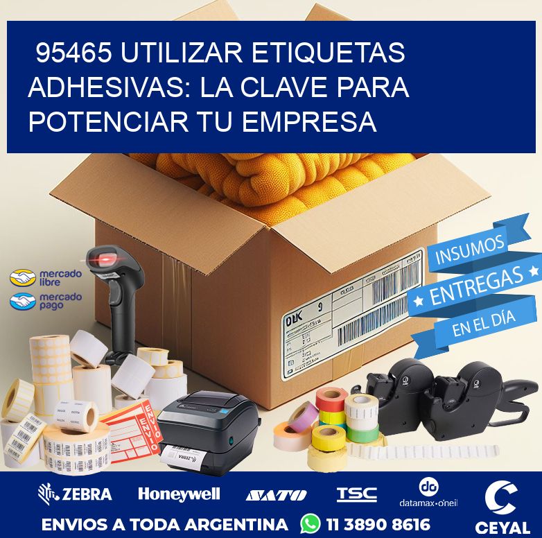 95465 UTILIZAR ETIQUETAS ADHESIVAS: LA CLAVE PARA POTENCIAR TU EMPRESA