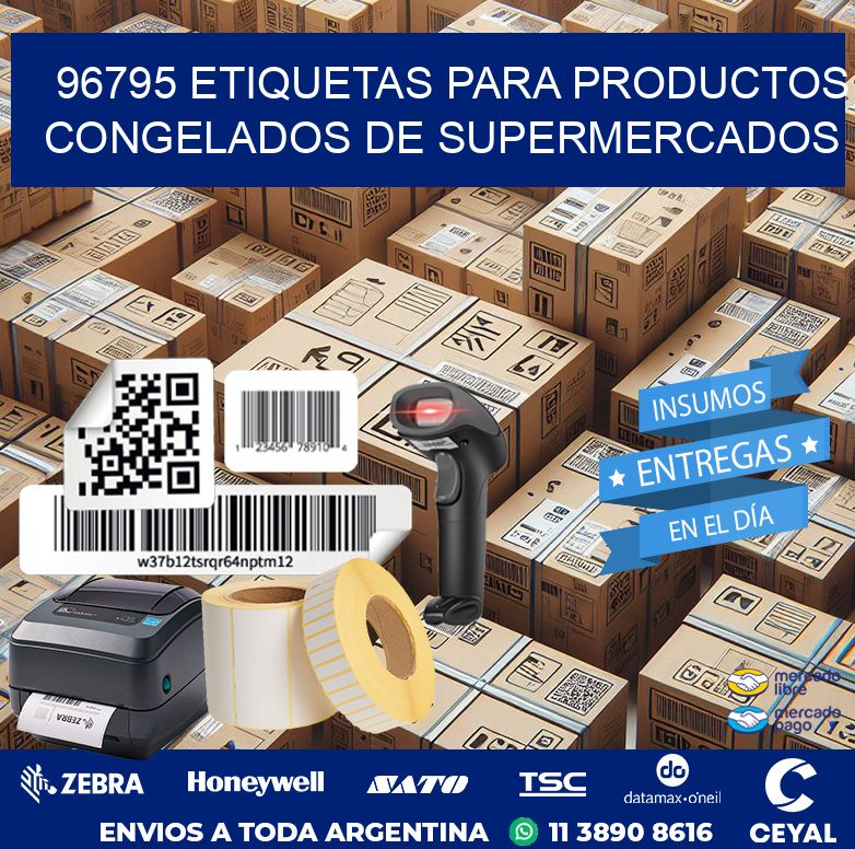 96795 ETIQUETAS PARA PRODUCTOS CONGELADOS DE SUPERMERCADOS