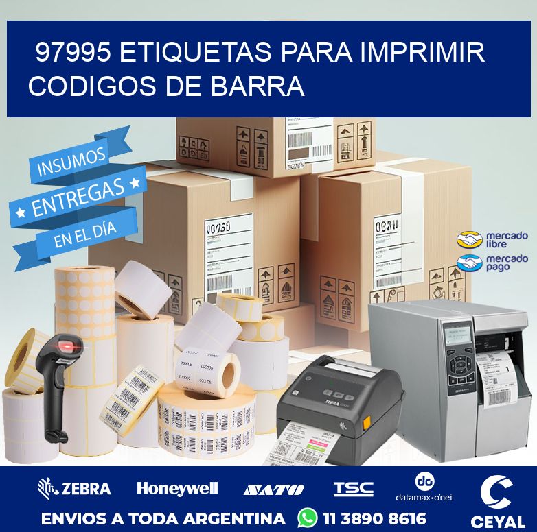 97995 ETIQUETAS PARA IMPRIMIR CODIGOS DE BARRA