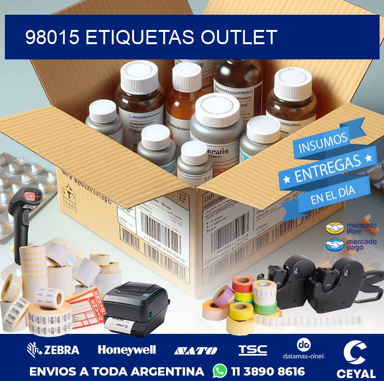 98015 ETIQUETAS OUTLET