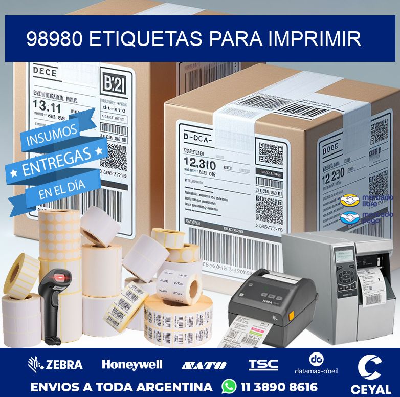 98980 ETIQUETAS PARA IMPRIMIR