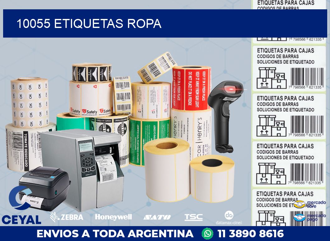 10055 ETIQUETAS ROPA