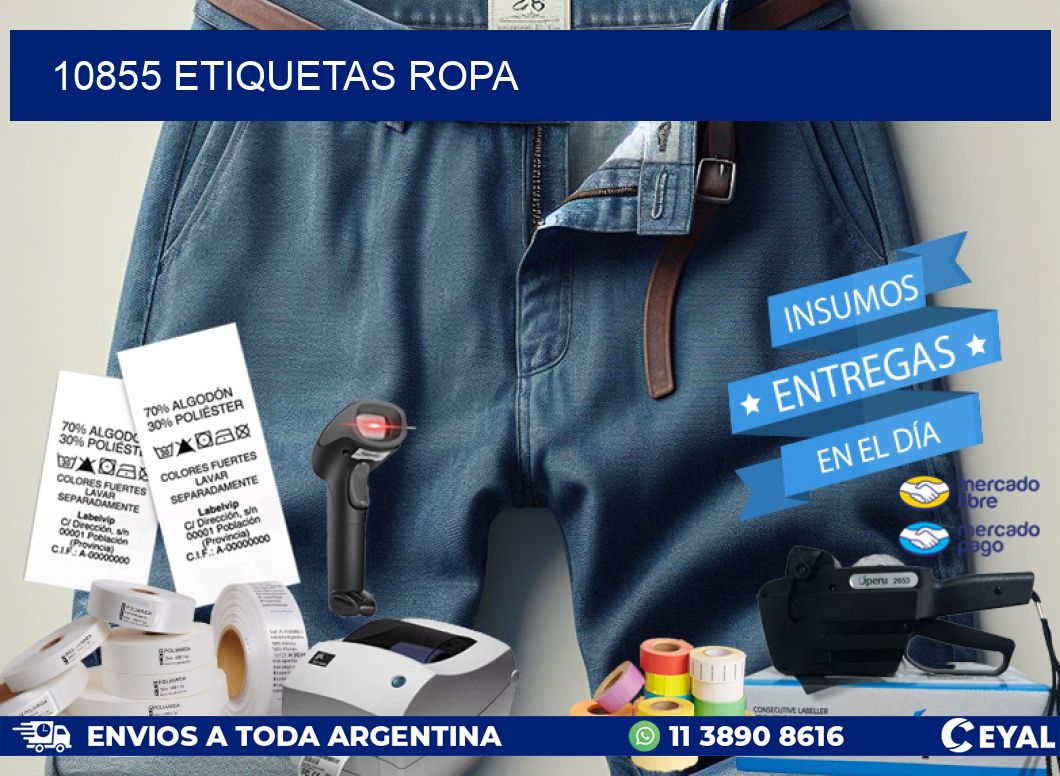 10855 ETIQUETAS ROPA