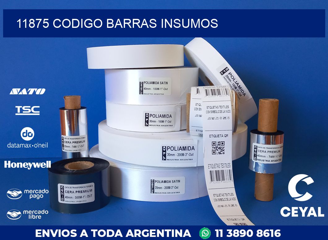 11875 CODIGO BARRAS INSUMOS