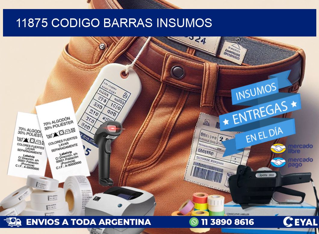 11875 CODIGO BARRAS INSUMOS