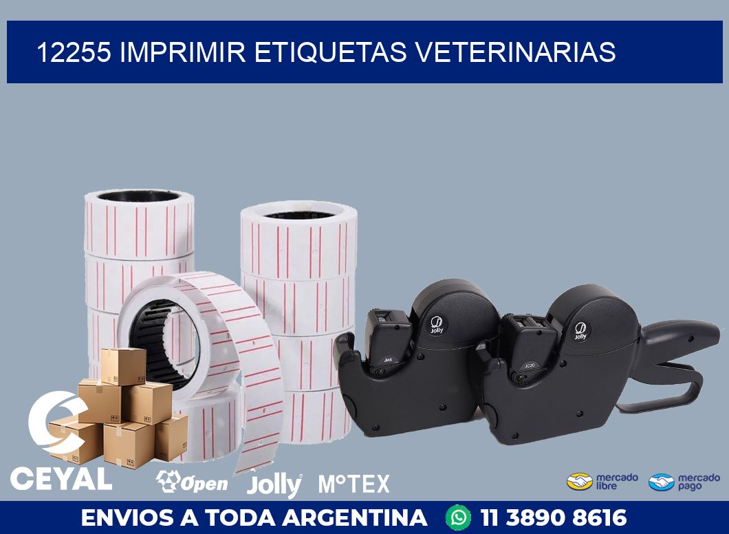 12255 IMPRIMIR ETIQUETAS VETERINARIAS