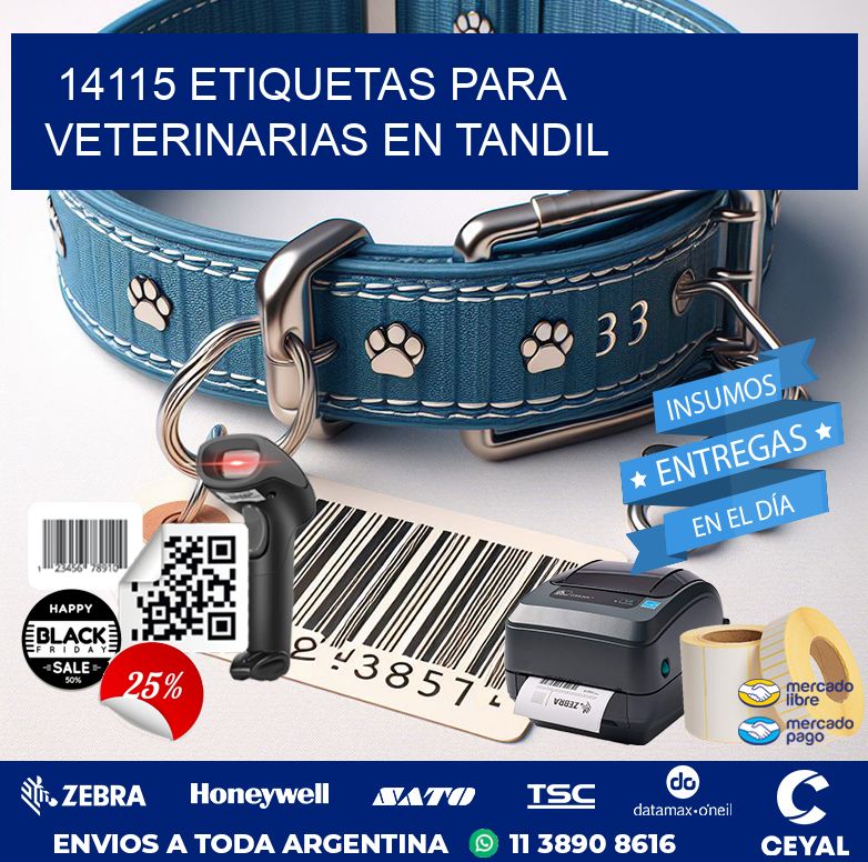14115 ETIQUETAS PARA VETERINARIAS EN TANDIL
