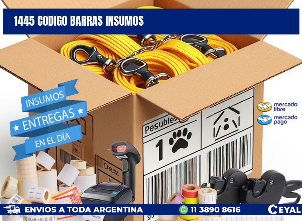 1445 CODIGO BARRAS INSUMOS
