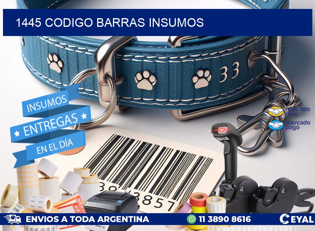 1445 CODIGO BARRAS INSUMOS