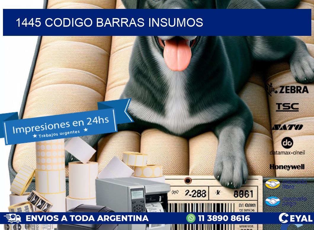 1445 CODIGO BARRAS INSUMOS