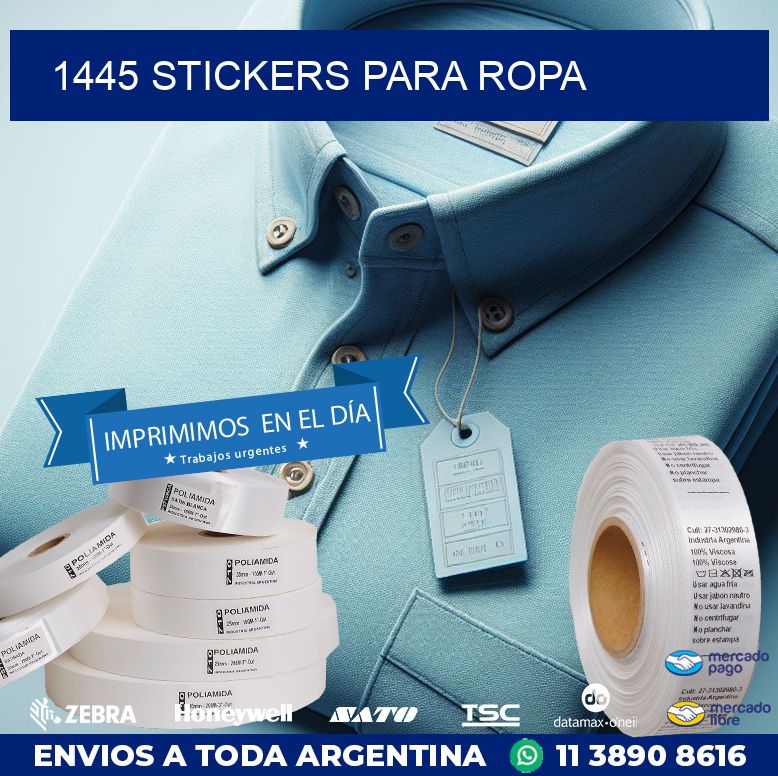 1445 STICKERS PARA ROPA