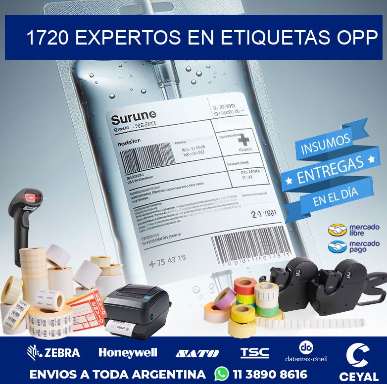 1720 EXPERTOS EN ETIQUETAS OPP