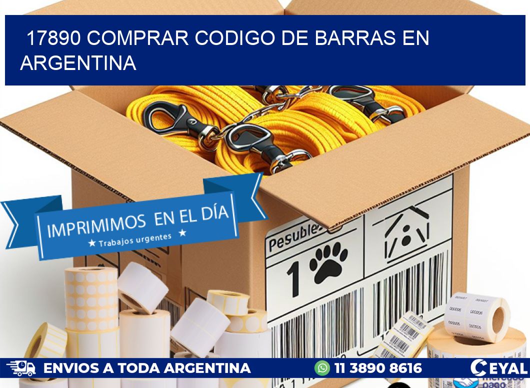 17890 Comprar Codigo de Barras en Argentina