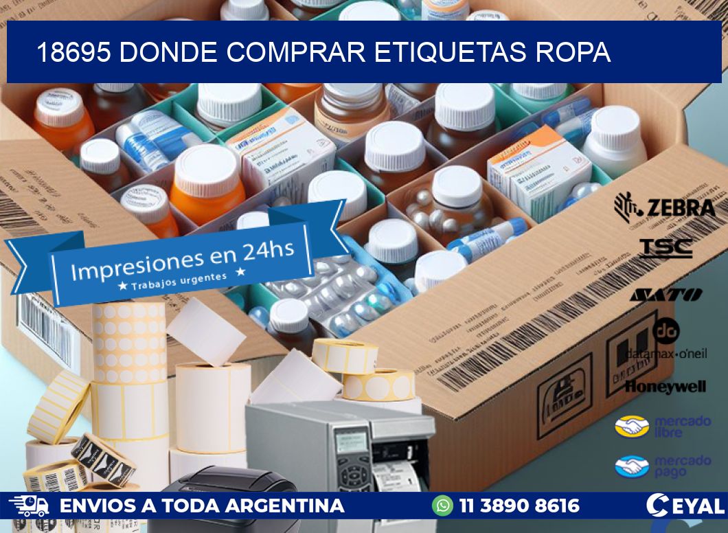 18695 DONDE COMPRAR ETIQUETAS ROPA