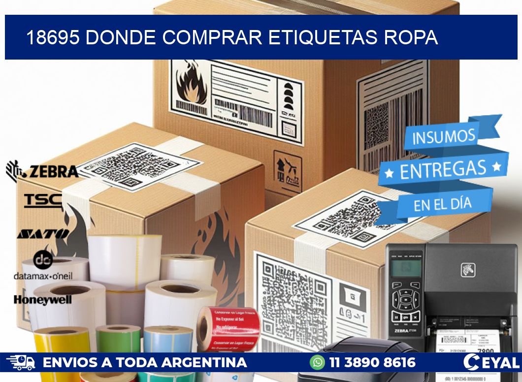 18695 DONDE COMPRAR ETIQUETAS ROPA