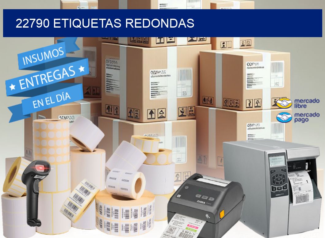 22790 ETIQUETAS REDONDAS