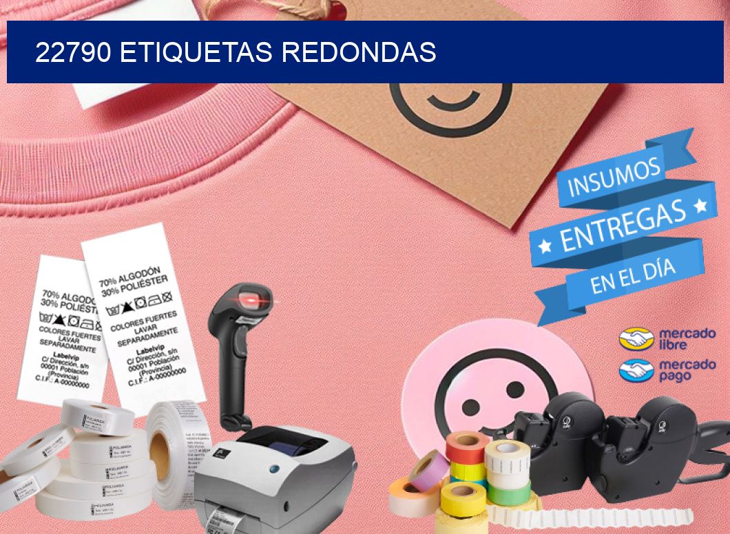 22790 ETIQUETAS REDONDAS