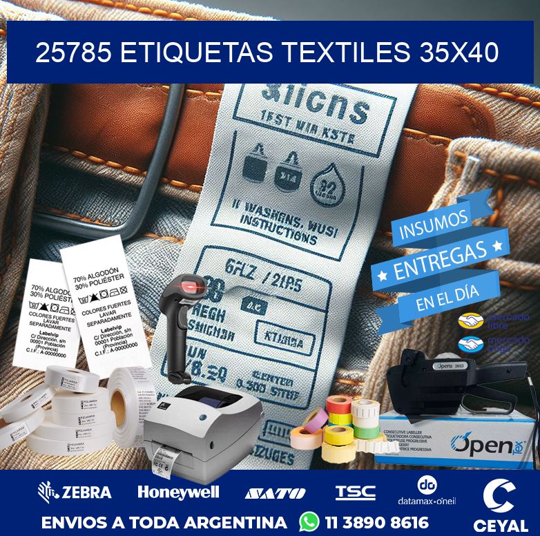 25785 ETIQUETAS TEXTILES 35X40
