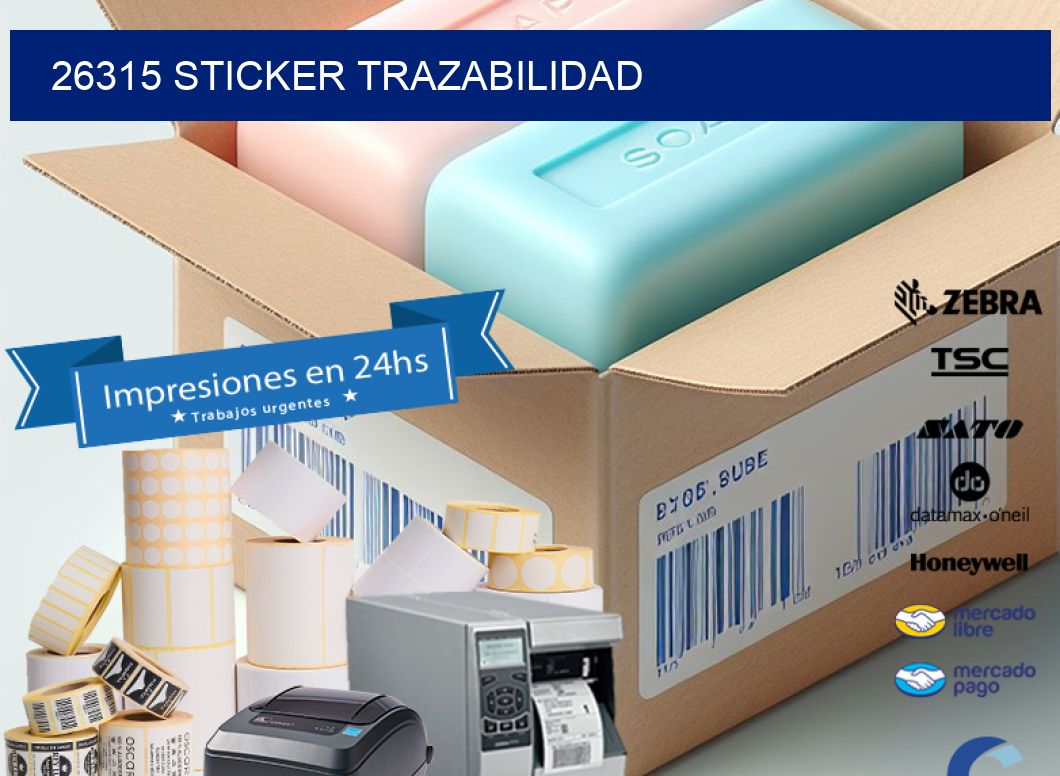 26315 STICKER TRAZABILIDAD