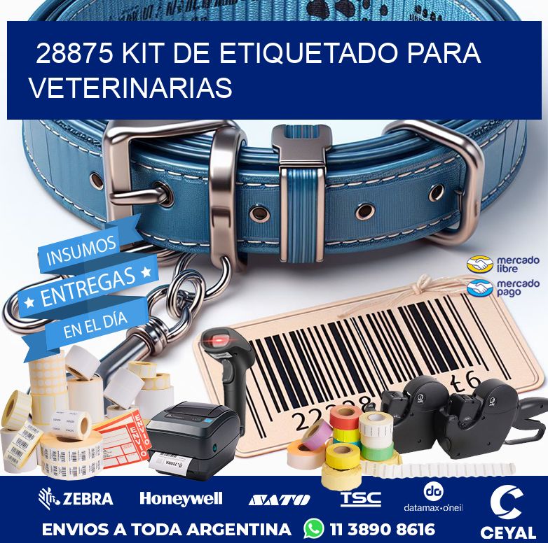 28875 KIT DE ETIQUETADO PARA VETERINARIAS