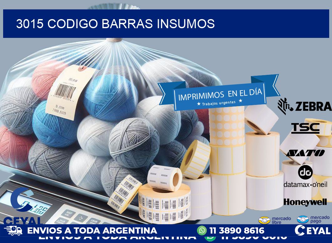 3015 CODIGO BARRAS INSUMOS
